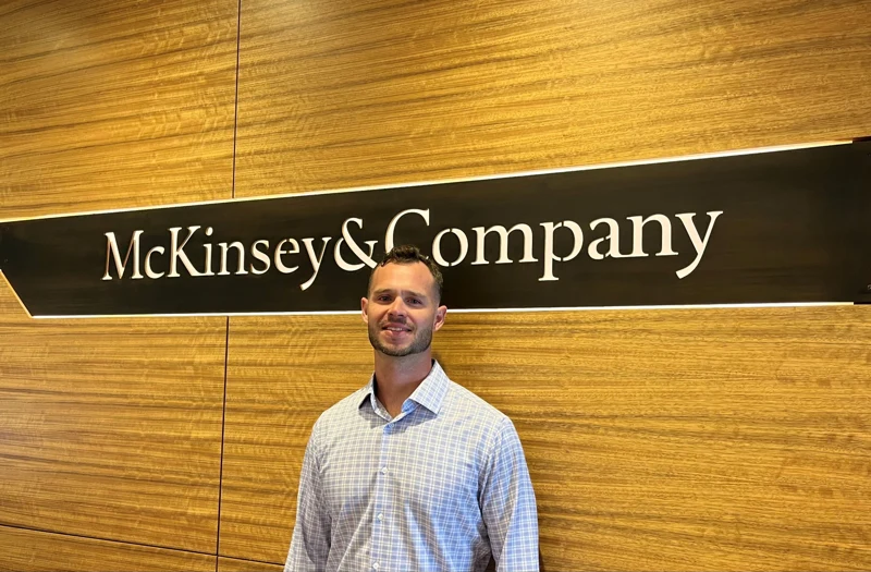 Daniel at McKinsey & Company, where he worked as a consultant
